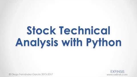 Python Course. Stock Technical Analysis