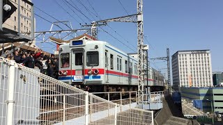 京成3300形　さよなら列車　回送京成成田駅発車