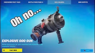 When you haven't played Fortnite in a while...