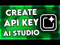 How to Create API Key in Google AI Studio (2025)