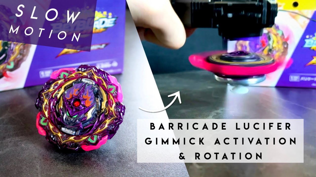 SLOW MOTION: BARRICADE LUCIFER Il.BMb -10 Gimmick Activation & Rotation ...
