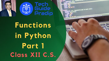 Functions in Python - Part 1 | Class XII Computer Science CBSE