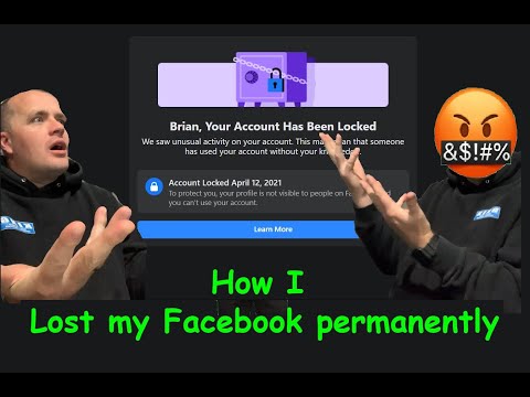 Locked out of FaceBook for unusual activity. How it happened and how to avoid it.