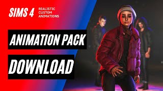 Sims 4 Animation pack #6 Download | Realistic Animation Pack