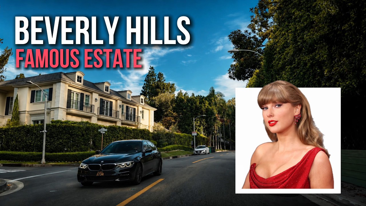 Driving Beverly Hills 4K | Taylor Swift $25M Estate, Trousdale Estates & Beverly Hills Hotel POV