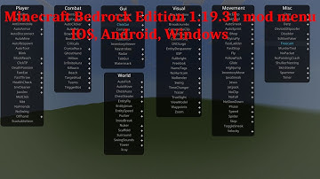 Minecraft Bedrock Edition 1.19.70 Mod Menu: IOS, Android, Windows