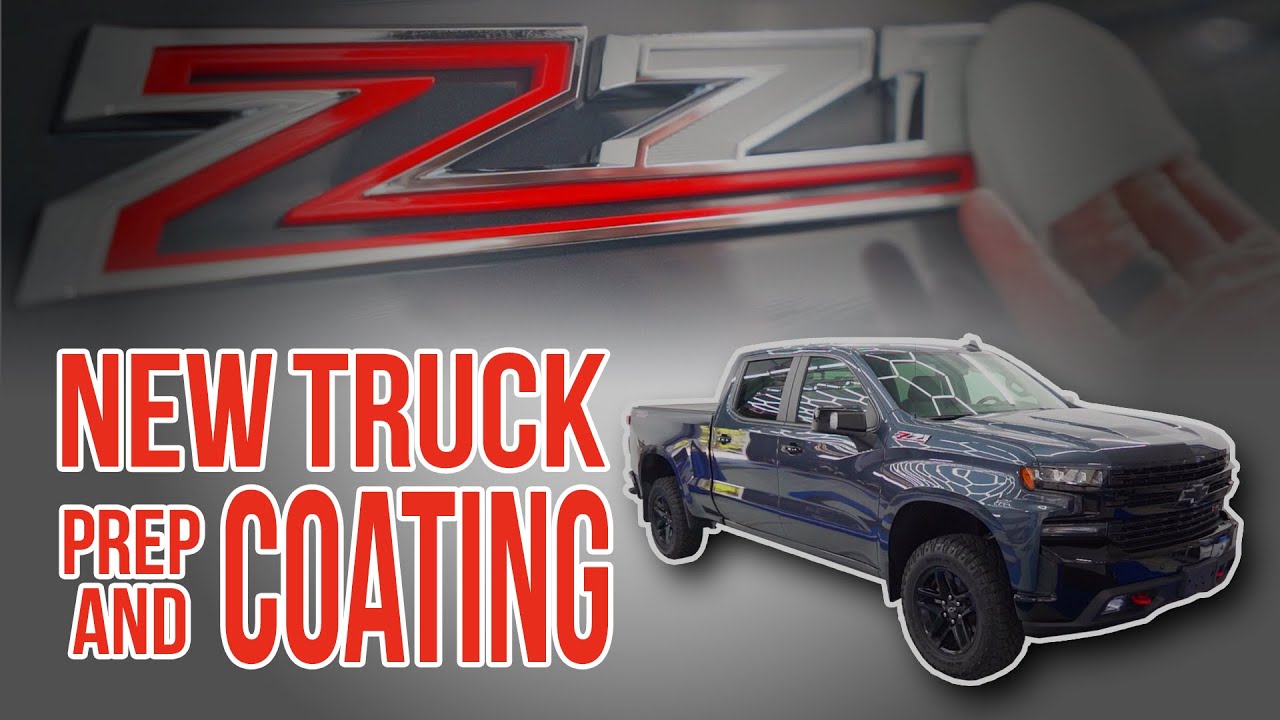Ceramic Coating & Prep on a NEW TRUCK Chevy Silverado Trail Boss