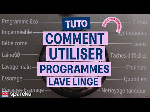 Vidéo: Icônes Sur La Machine à Laver : Décodage Des Symboles. A Quoi Servent Les Modes « Délicat », « Tremper » Et Autres ?