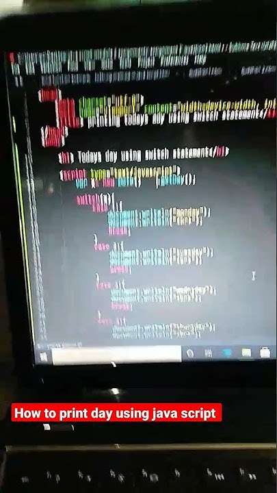 Simple java script code to print date / java script basics #javascript ...