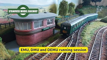 EMU, DMU and DEMU running session special.