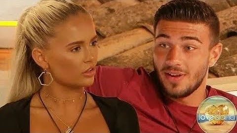 Tommy fury finds out about Anthony joshua KO loss while on loveisland.