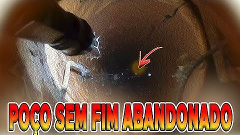 Encontrei um POÇO muito fundo abandonado de dá medo! será que dá para fazer pesca magnética lá?
