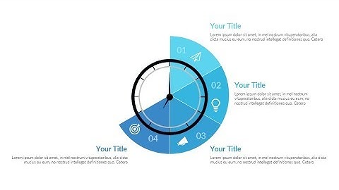 animated clock in powerpoint. Process slide. Powerpoint tricks