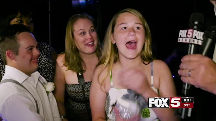 FOX5 Surprise Squad - Teen w Down Syndrome Rejected But Girl Steps Up - Both Get Huge Surprise!