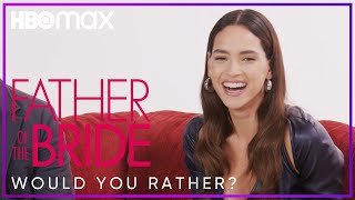 The Father Of The Bride Cast Play Would You Rather