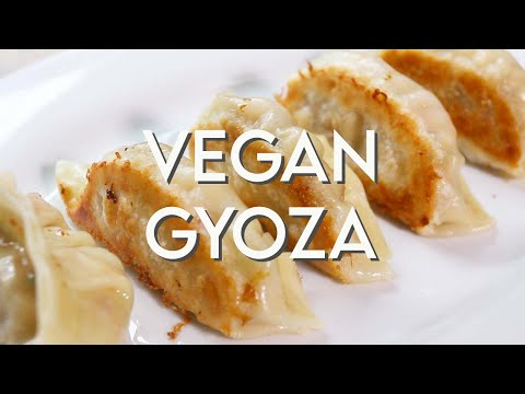VEGAN GYOZA | Tofu, Ginger & Scallion Dumplings