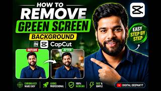 How to remove green screen background in capcut | Easy Chroma Key Tutorial (2026)