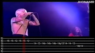 RHCP - I Could Have Lied solos Live - Toronto, Canada (1999) John Frusciante - TABS