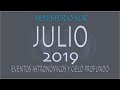 EL CIELO DE JULIO 2019. HEMISFERIO SUR