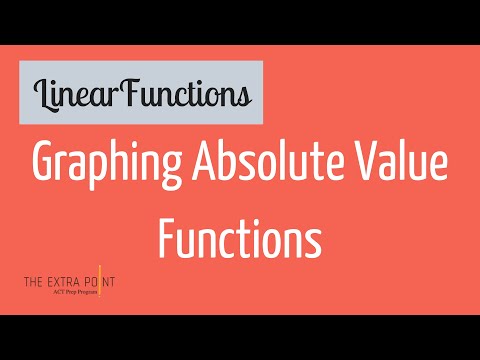 Graphing Absolute Value Functions | Linear Functions | Math for the ACT