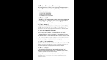 Frequently asked sql interview questions freshers and experienced #sql #freshers #interview