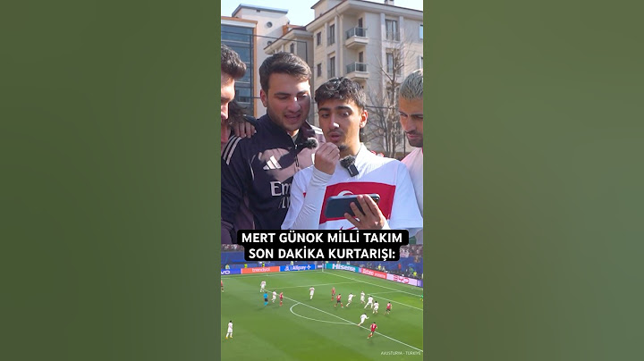 MERT GÜNOK MİLLİ TAKIM SON DAKİKA KURTARIŞI DENEMESİ ⚽️