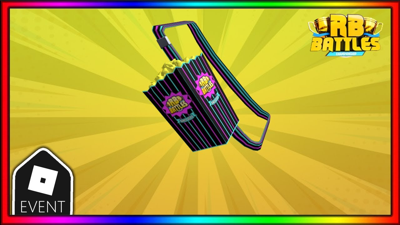 HOW TO GET THE RB BATTLES POPCORN BUCKET! YouTube