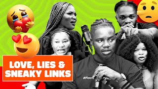 She cheated after she got drunk? Lady on The Panel shares...Love, Lies & Sneaky Links