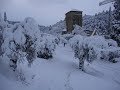 ГРЕЦИЯ | Гора Афон в снегу (Январь 2019) Snowing at Holy Mount Athos