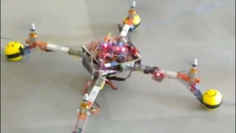 QUAD COPTER: SURVEILLANCE FLYING ROBOT
