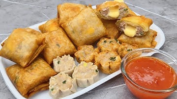 RESEP DIMSUM CROT - DIMSUM GORENG ISI KEJU LUMER