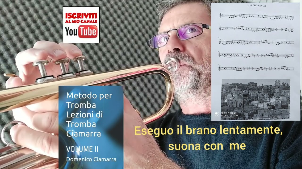 La cucaracha Suonare con la tromba Lezioni di Tromba Playing the