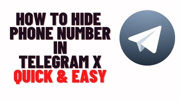 how to hide phone number in telegram x