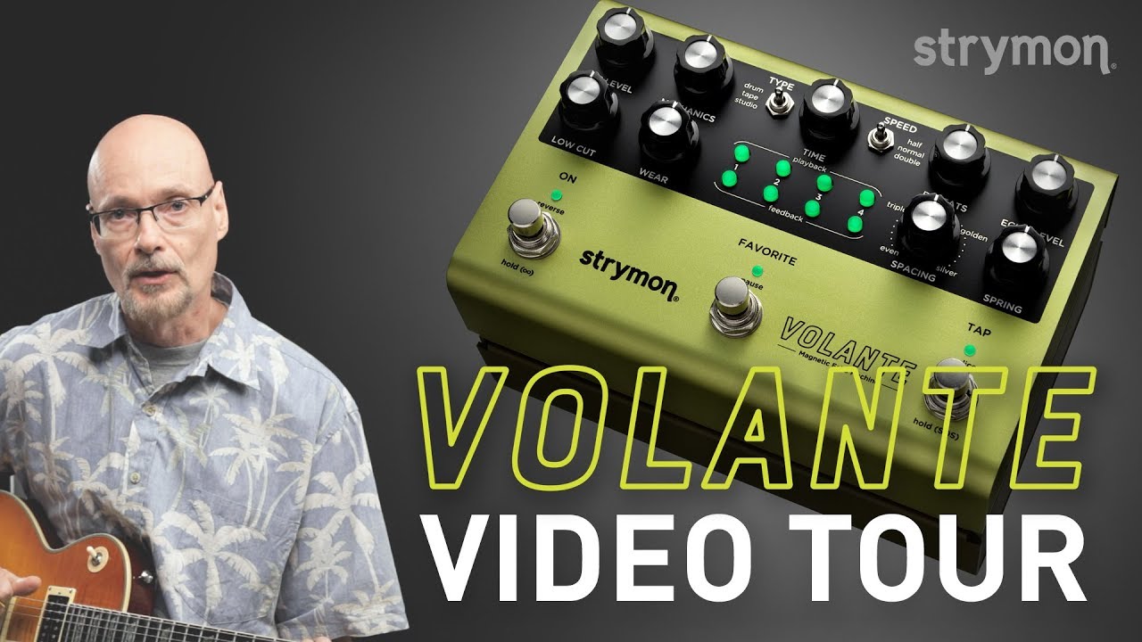 strymon volante  delay ディレイエフェクターechorec