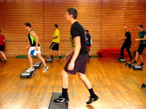 3 Kurze Step Aerobic Choreos Youtube