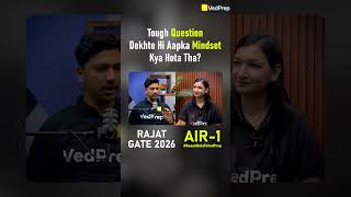 GATE AIR 1 Mindset 🔥 Tough Questions को कैसे Handle करें? | Topper Strategy | VedPrep