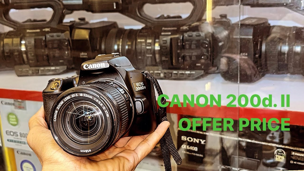 CANON 200D!! unbeatable price SECOND hand dslr market Patna | drone ...