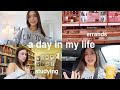Vlog  a busy day in my life makeup shopping errands etc