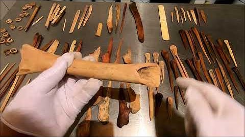 PREHISTORIC BONE TOOLS FROM THE SOUTHWEST