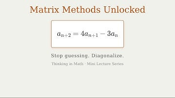 Solving Recurrences the Smart Way: Matrix Methods Explained!