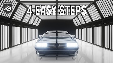 Create An Amazing Car Lighting Scene In Blender! Eevee & Cycles