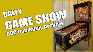 The Bally Game Show Pinball Machine  Grc Archive Gameplay  Mat Scores 15852790