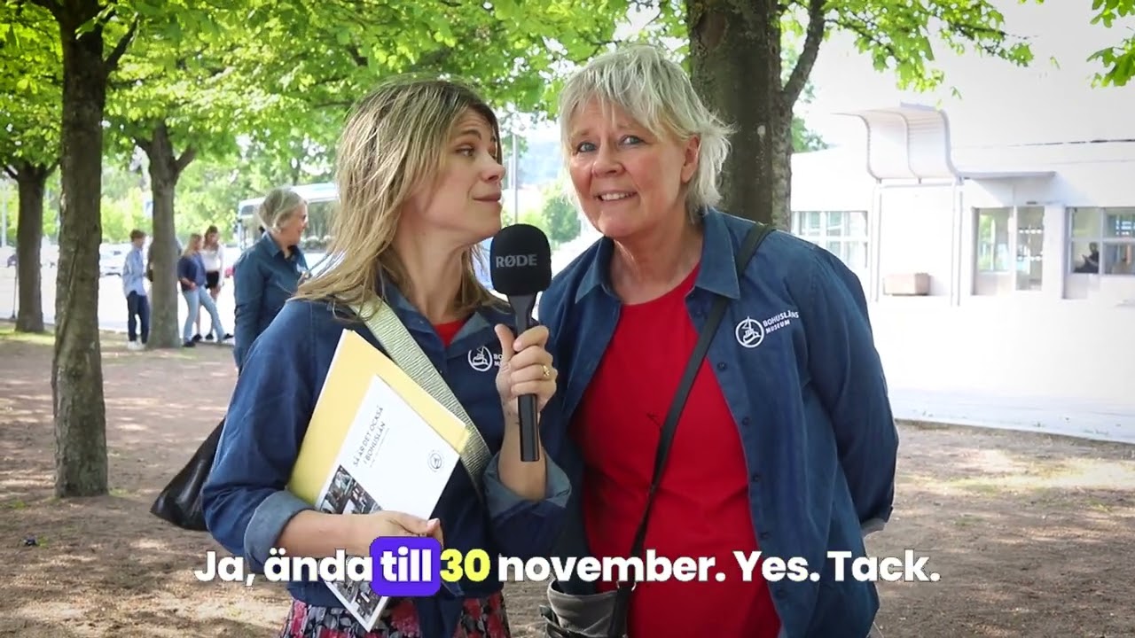 Godmorgon Uddevalla på utomhusutställningen 