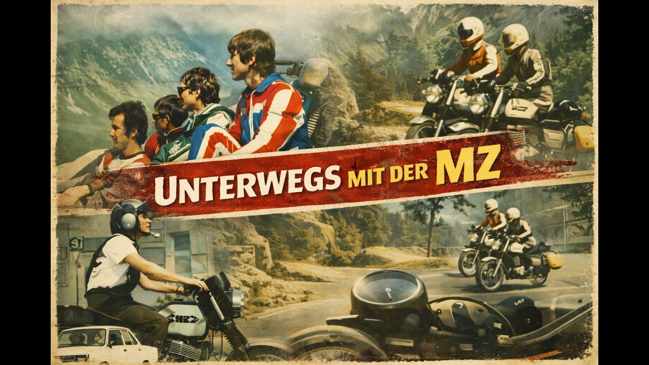 MZ Werbung 250  Klasse   DDR 80 Jahre Werbung