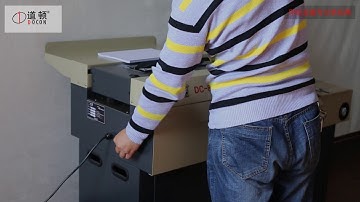 DC 8600DA automatic  glue binding machine