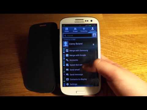 How to Remove Duplicate Contacts from Contacts List On Galaxy s3 and s3 mini and Galaxy S4