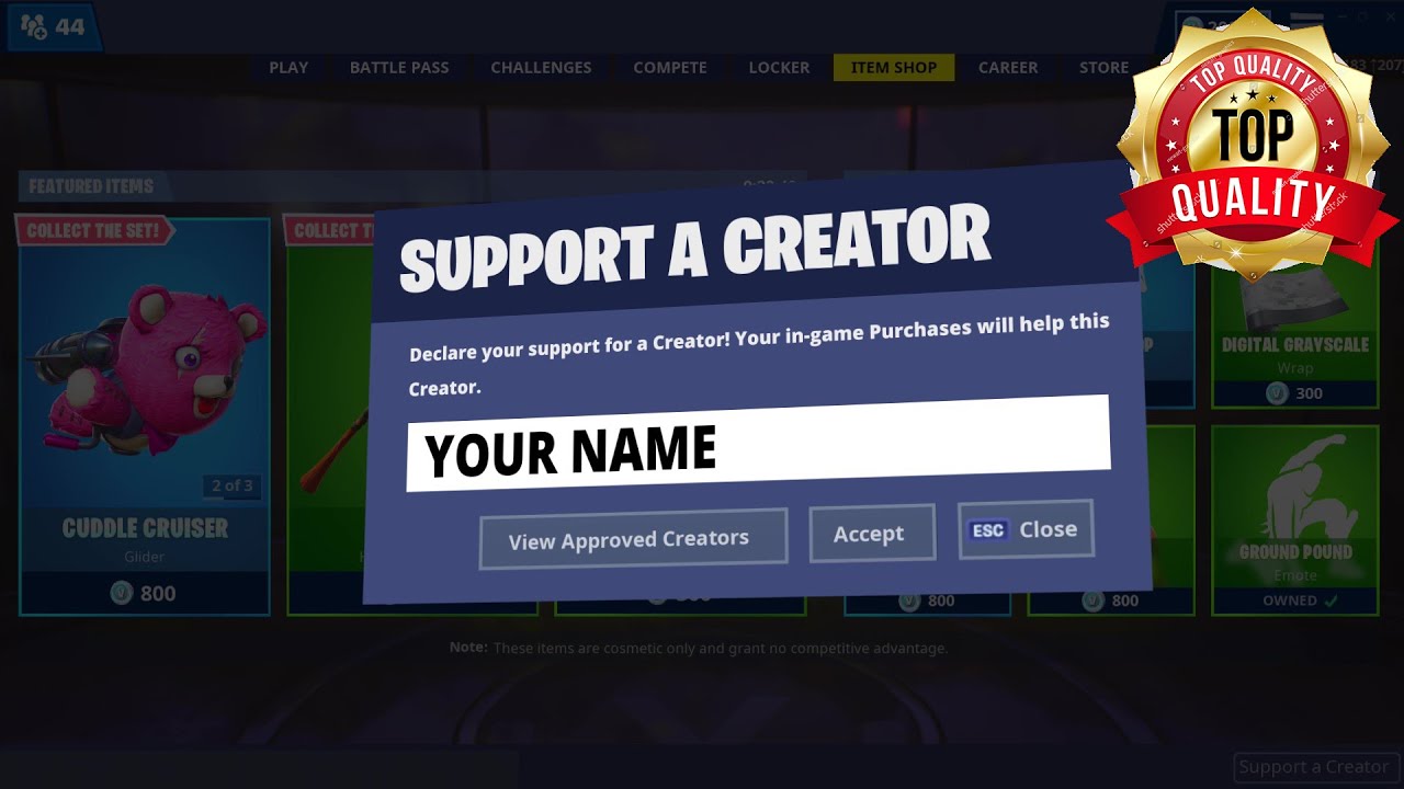 Come Creare Un Codice Creatore Su Fortnite