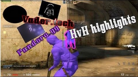 Legacy HvH highlights w/ vader.tech & pandora.gg