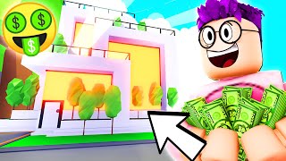 Can We Build The RICHEST MOST EXPENSIVE MANSION In Roblox House Tycoon!? ($100,000,000 MANSION TOUR)