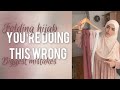 Organizing hijabs 2024 biggest mistakes tips for folding and hanging hijabs